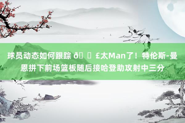 球员动态如何跟踪 💣太Man了！特伦斯-曼恩拼下前场篮板随后接哈登助攻射中三分