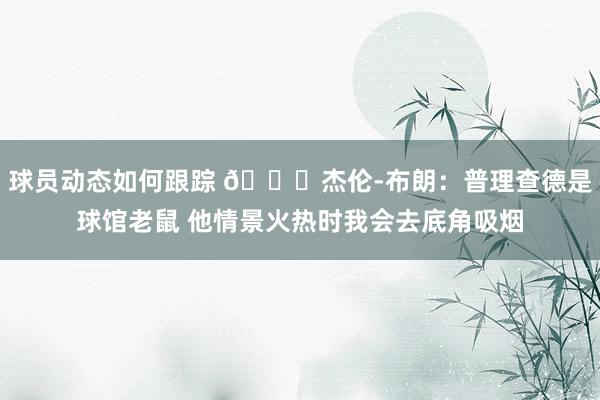 球员动态如何跟踪 😂杰伦-布朗：普理查德是球馆老鼠 他情景火热时我会去底角吸烟