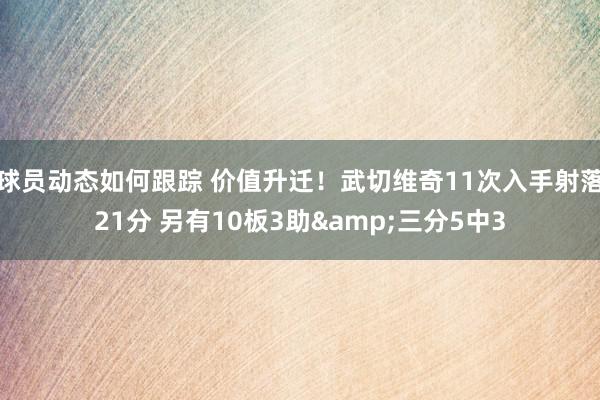 球员动态如何跟踪 价值升迁！武切维奇11次入手射落21分 另有10板3助&三分5中3